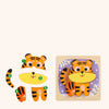 3D Wooden Tangram Puzzle Set for Kids – Cartoon Animals & Traffic Themes