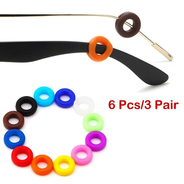 Silicone Anti-Slip Eyeglass Ear Grips