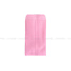 A pink mini kraft paper gift bag for party favors or weddings.