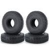 1.0" Mud Terrain Tires for 1/18 & 1/24 RC Crawlers (4-Pack)