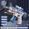Light & Sound Toy Submachine Gun with Spinning Barrel