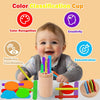 Wooden Montessori Color Sorting & Shape Matching Toy