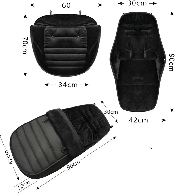 Winter Cozy Baby Stroller Sleeping Bag