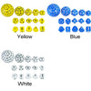 15-Piece Polyhedral Acrylic Dice Set for RPGs & Tabletop Games