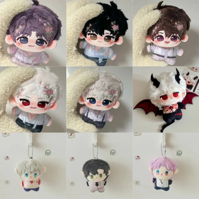 Love and Deepspace-Inspired 10cm Plush Doll Keychain Pendant