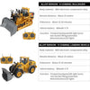 2.4G Remote Control Excavator with Lights and Sound Effects