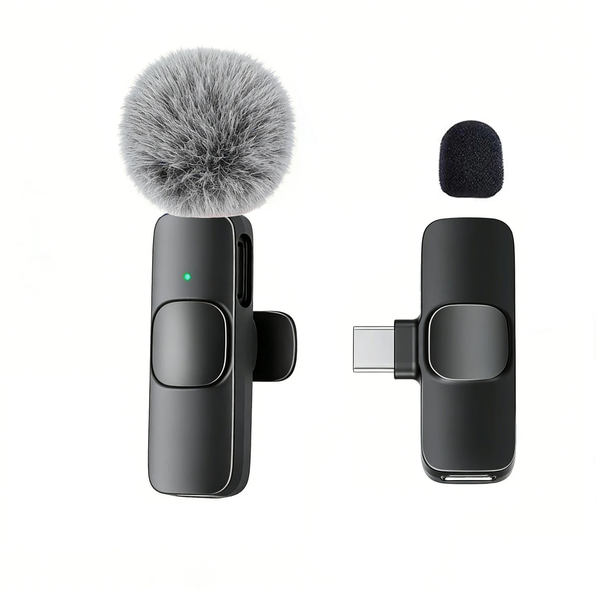 Professional Wireless Lavalier Microphone for Type-C Devices