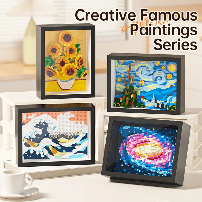 Art Masterpiece Building Block Set – Van Gogh, Starry Night & More