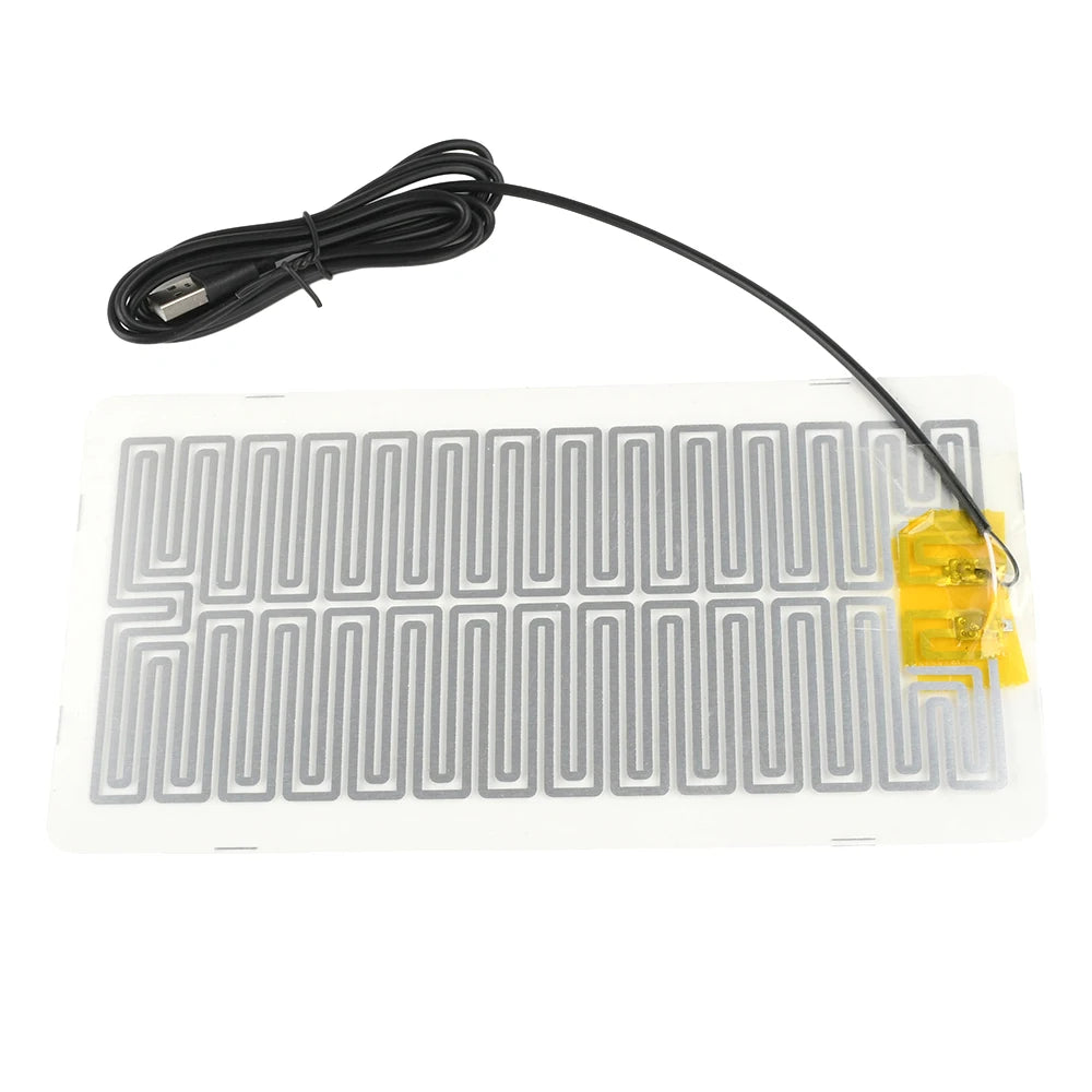 USB Heating Pad – Waterproof Portable Warm Plate for Desk, Pets & Plants