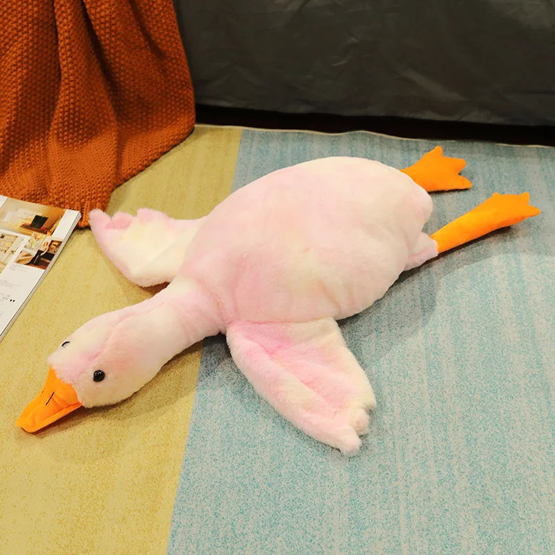 Extra-Large Yellow Duck Plush Pillow