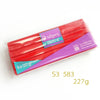 A block of red Sculpey III polymer clay labeled 8 oz (227 g) for oven-bake jewelry making.