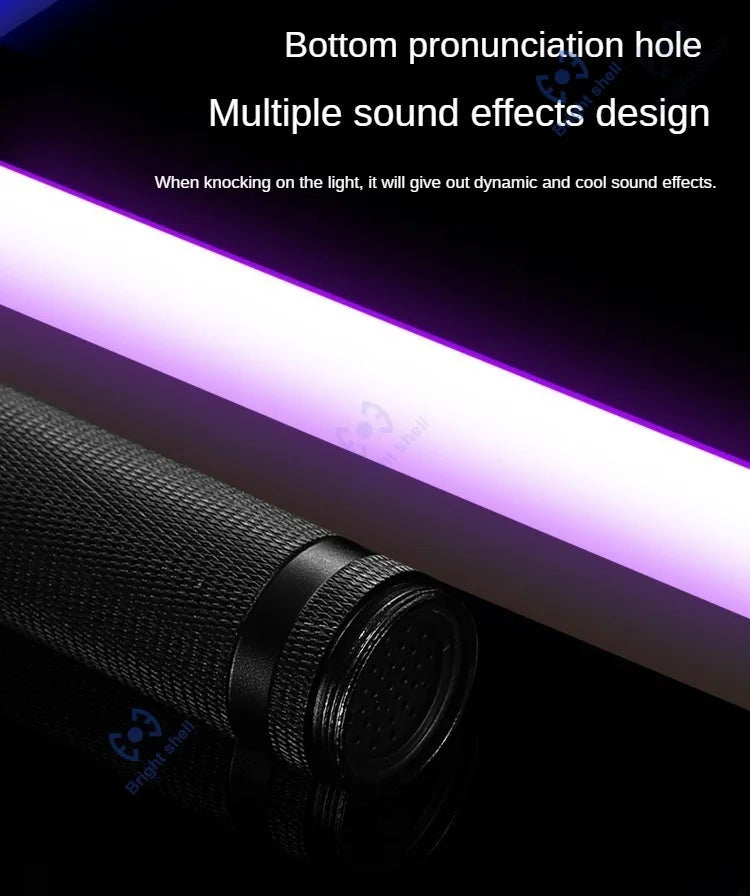 RGB Color-Changing Lightsaber with Sound Effects