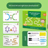 Reusable Magic Tracing Workbook Set for Kids with Pens and Eraser