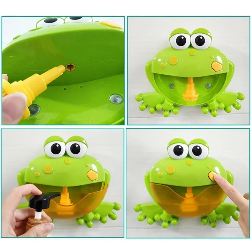 Musical Bubble-Making Bath Toy for Kids