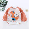 Waterproof Long Sleeve Baby Bib with Full Sleeve Protection