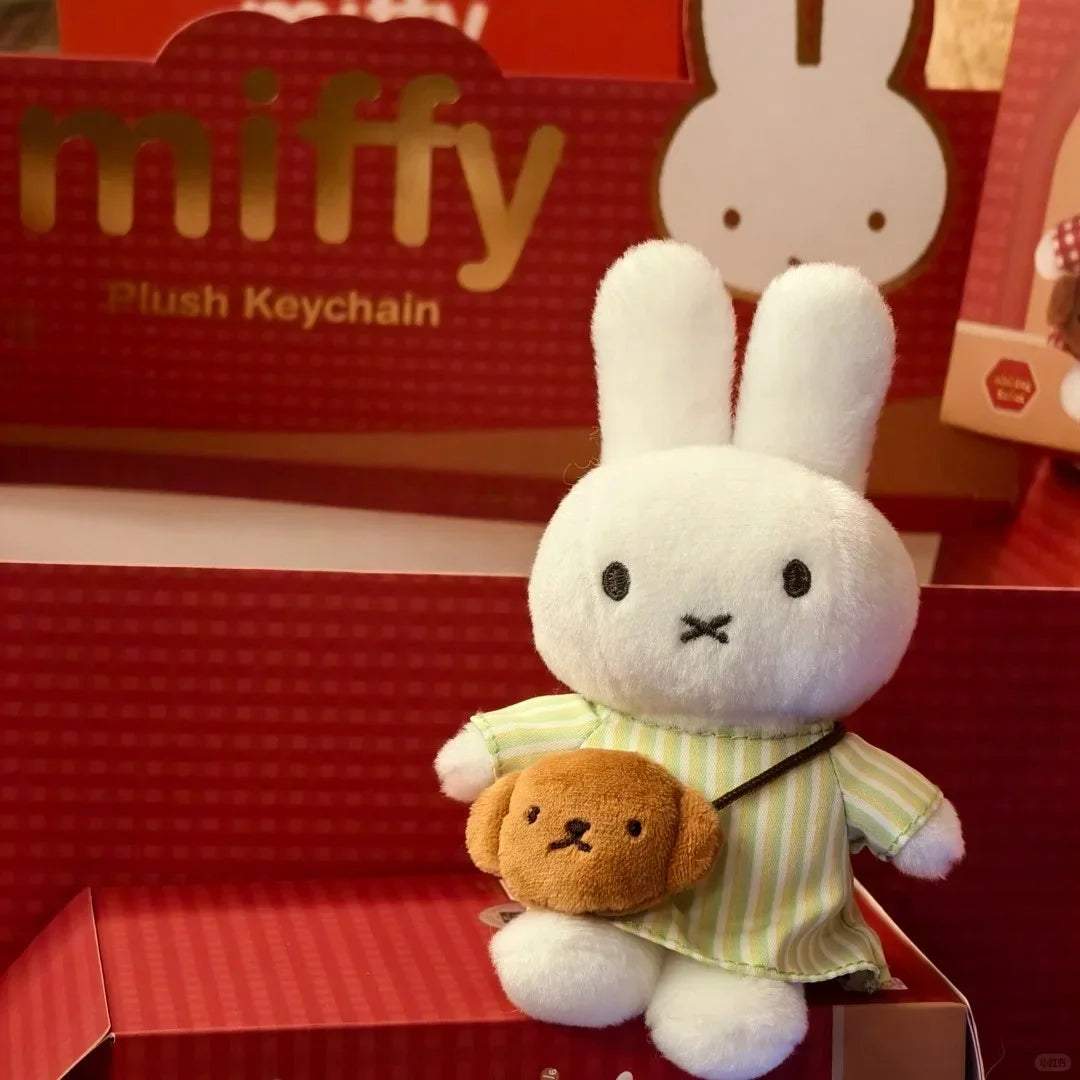 Miffy Mini Plush Keychain Charm – Blind Box Series