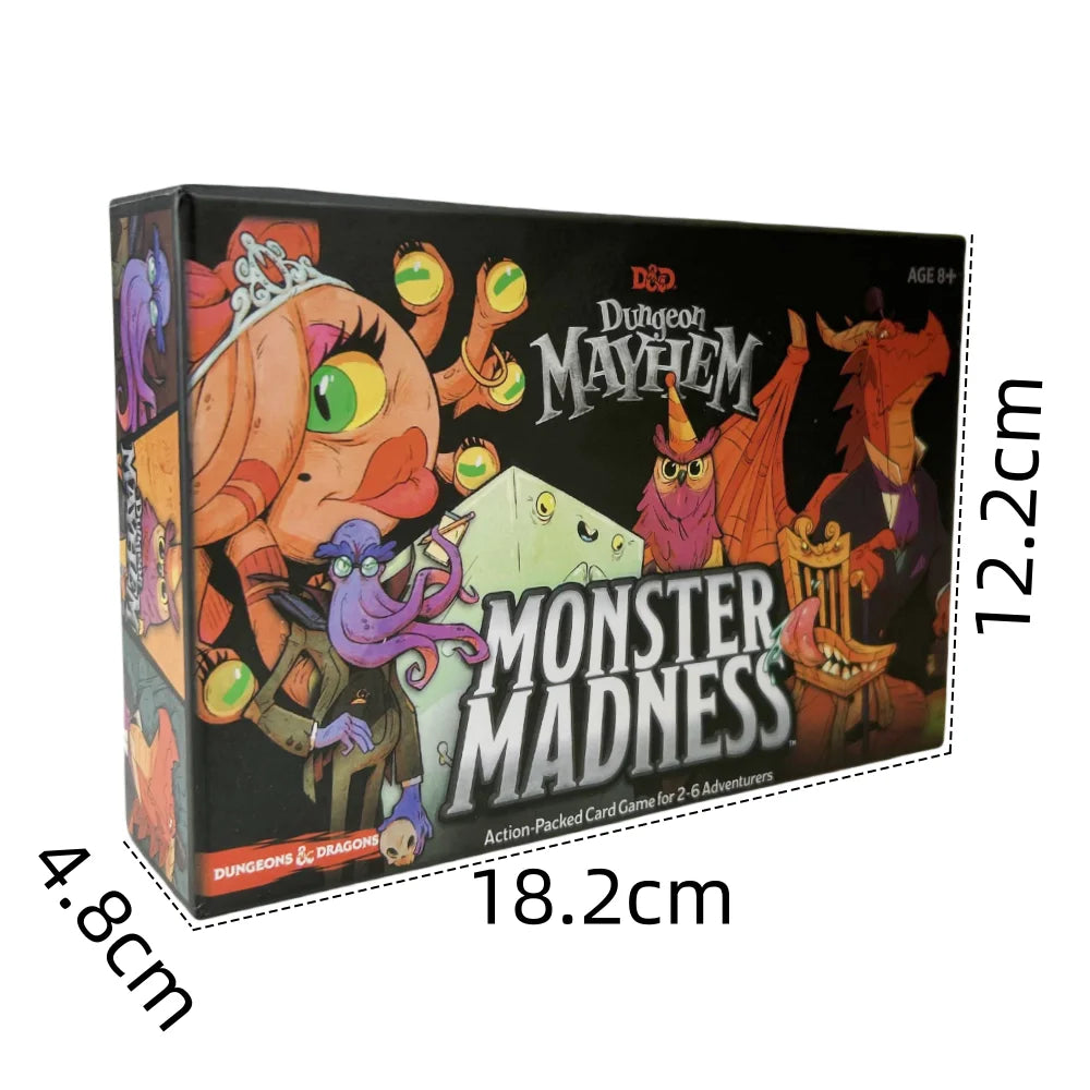 Box of Dungeons & Dragons Dungeon Mayhem Monster Madness action-packed card game for 2-6 adventurers