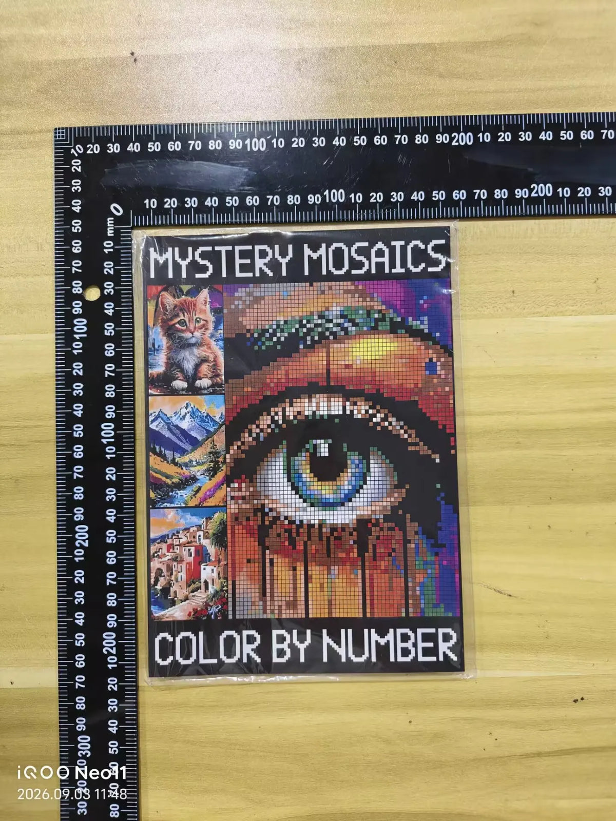 Mystery Mosaic Color by Number Coloring Book for Adults