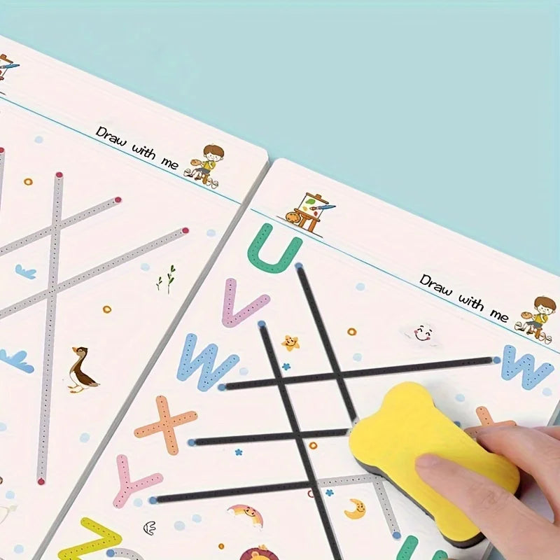 Reusable Pen Control Tracing Workbook for Toddlers