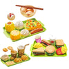 Pretend Play Hamburger & Food Toy Set