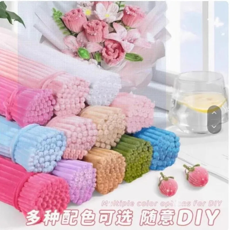 Chenille Stem Craft Sticks for DIY Art Projects