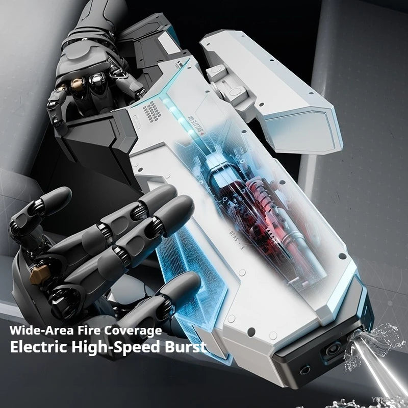 Electric LED Water Gun with Automatic Suction
