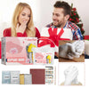 A set of 3D hand and foot print casting kits for baby and couples keepsakes, including molds and tools.