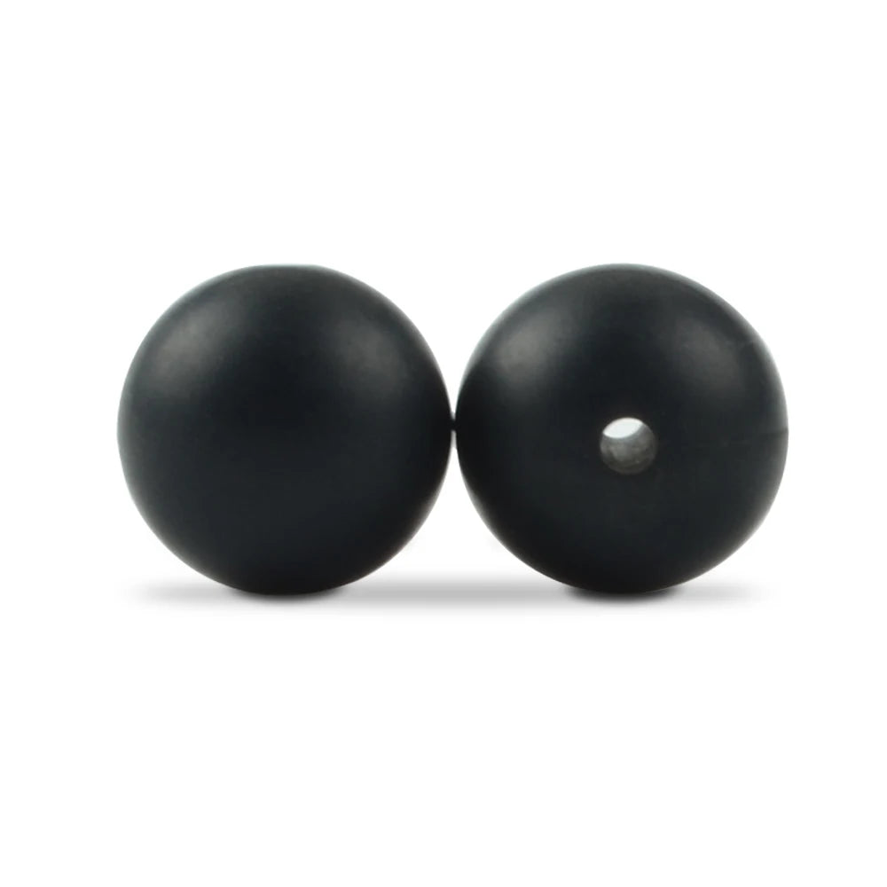 Food-Grade Silicone Beads for Jewelry Making (50-Pack)
