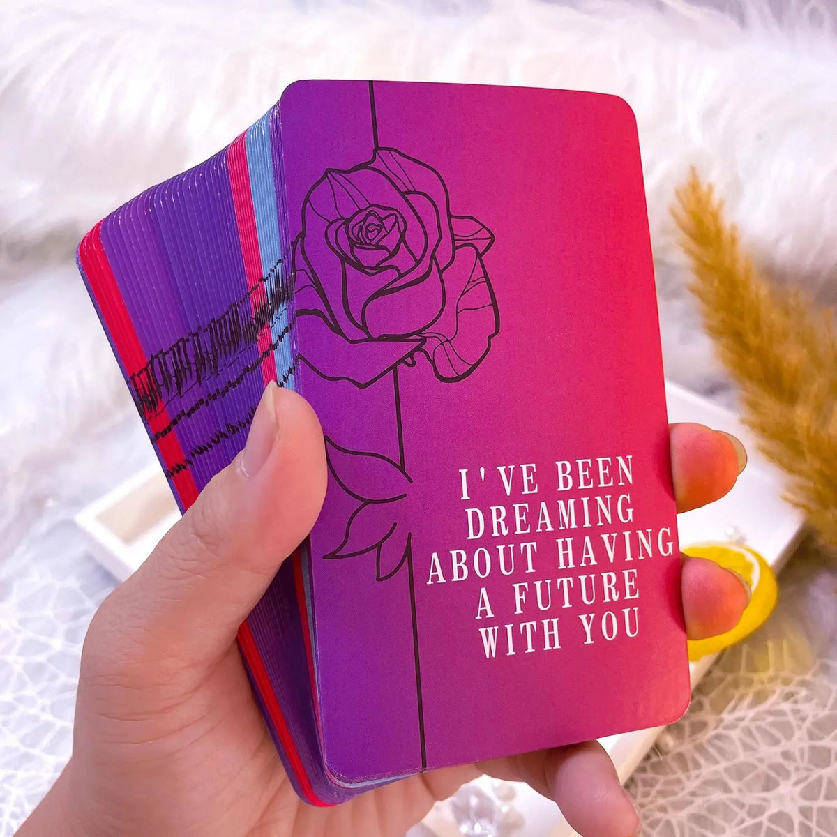 Divine Loves Oracle Cards - 64-Piece Twin Flames Love Deck
