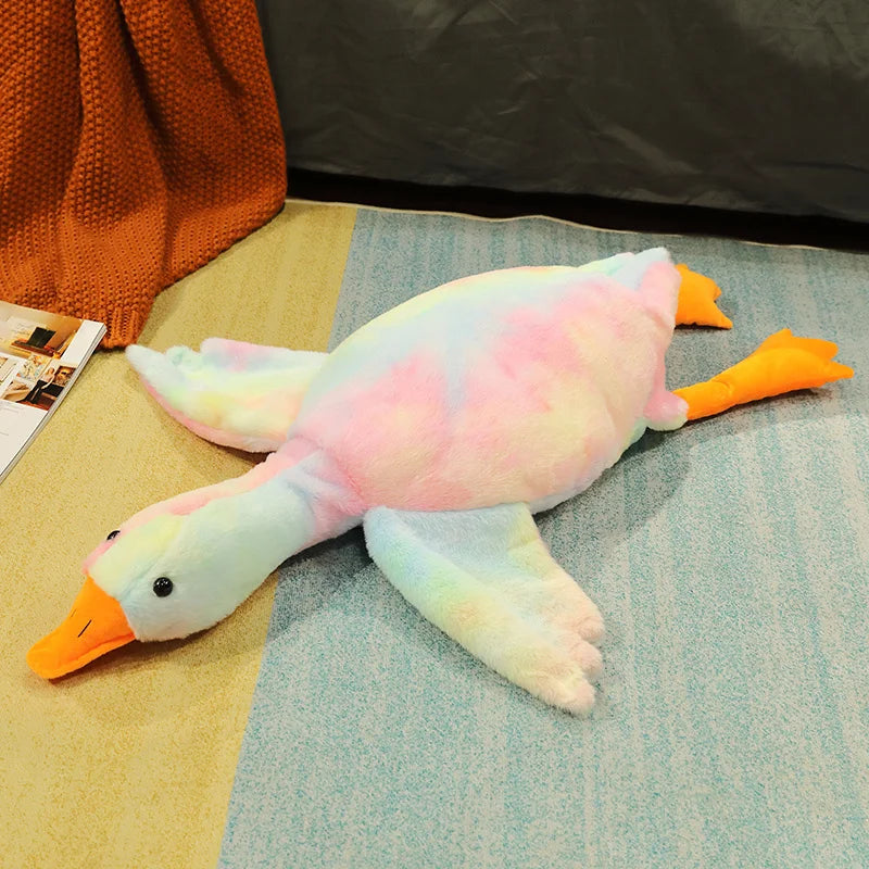 Extra-Large Yellow Duck Plush Pillow