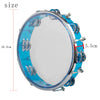 10-Inch Self-Tuning Tambourine with Stainless Steel Jingles