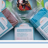 A close-up of an Alto polymer clay kit showing various colors and packaging for modeling clay.