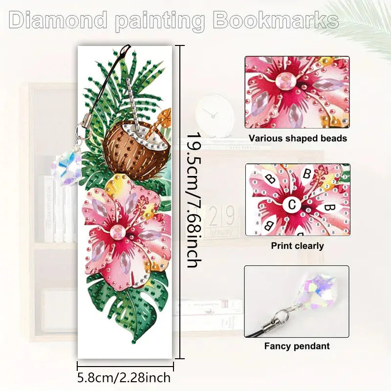 DIY Diamond Art Bookmark Craft Kit