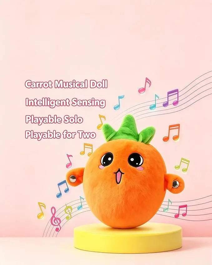 Interactive Music Plush Toy with Sound Response