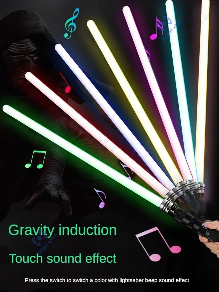 RGB Color-Changing Lightsaber with Sound Effects