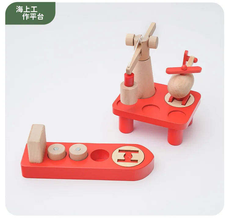 Wooden Train Track Expansion Set – Compatible with All Major Brands