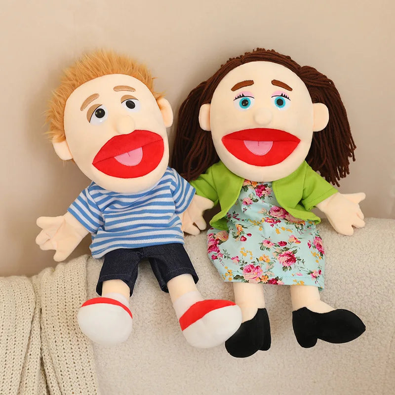 Soft Plush Full-Body Hand Puppet for Interactive Play