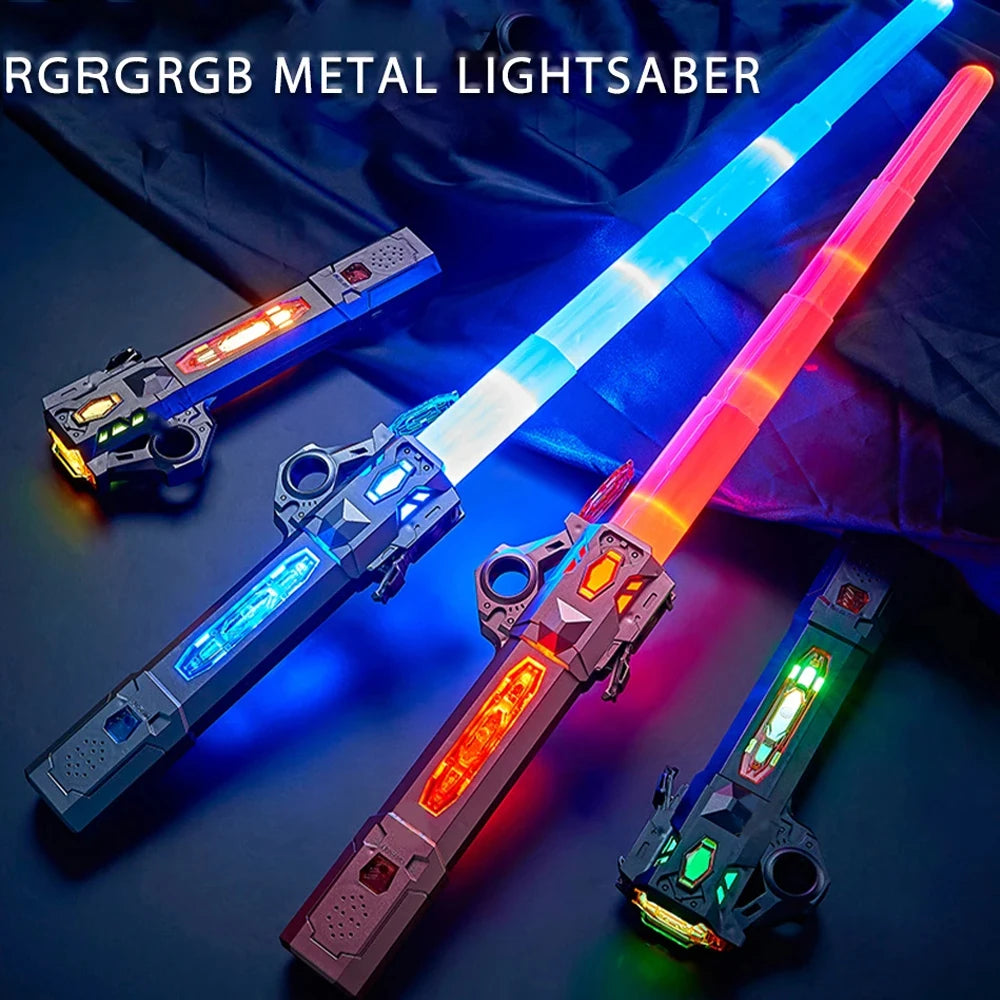 Glowing Telescopic Music Sword Toy for Kids