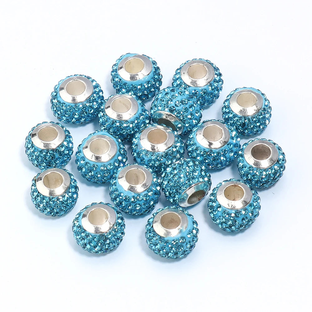 Luxury Rhinestone Spacer Beads for DIY Jewelry Making