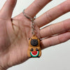 Cute Capybara Keychain Charm – Soft PVC Pendant for Bags, Phones & Keys