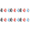 A set of colorful animal racing car climb stairs toy with an electric track slide.