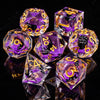 Resin Polyhedral Dice Set for Tabletop RPGs (7 Pieces)