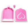 Pink diamond painting storage trays and organizer boxes with a small pink tool