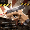 Compact Blowback Toy Pistol with Shell Ejection