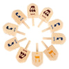 Classic Wooden Spinning Tops for Kids
