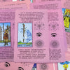 Pink Rider-Waite Tarot Cards – 78-Card English Deck with Keywords