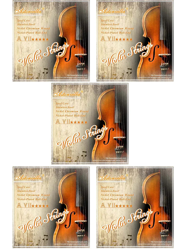 Professional Nickel-Silver Wound Violin String Set
