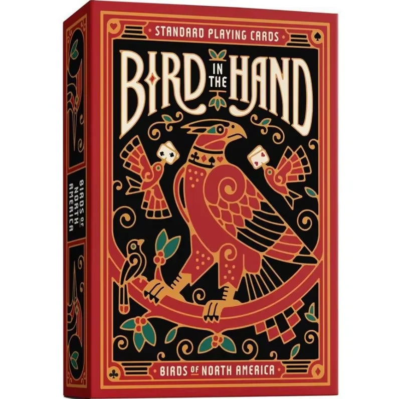 Bird-Themed Playing Cards with Unique Illustrations