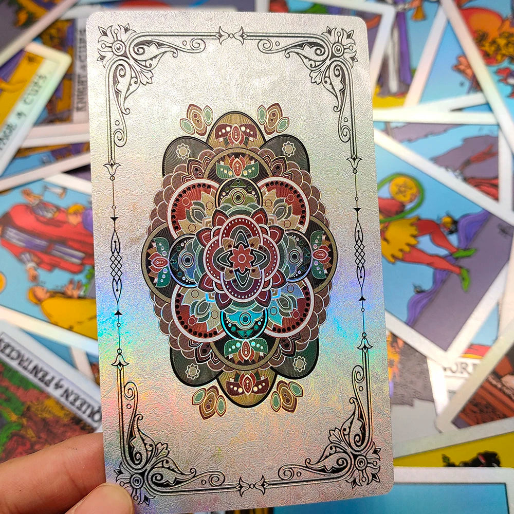 Gold Foil Rider Waite Tarot Deck