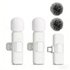 Wireless Lavalier Microphone with Noise Cancellation